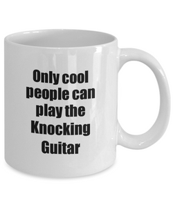 Knocking Guitar Player Mug Musician Funny Gift Idea Gag Coffee Tea Cup-Coffee Mug