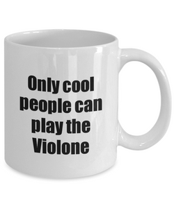 Violone Player Mug Musician Funny Gift Idea Gag Coffee Tea Cup-Coffee Mug