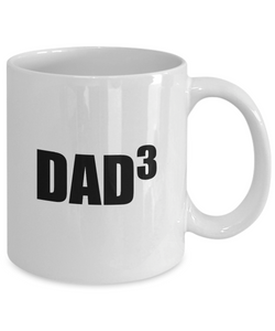 Dad Cubed Mug Funny Gift Idea for Novelty Gag Coffee Tea Cup-Coffee Mug