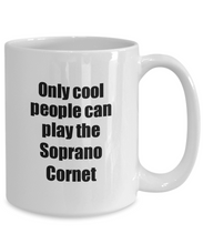 Load image into Gallery viewer, Soprano Cornet Player Mug Musician Funny Gift Idea Gag Coffee Tea Cup-Coffee Mug