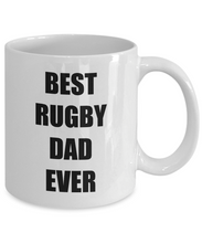 Load image into Gallery viewer, Rugby Dad Mug Funny Gift Idea for Novelty Gag Coffee Tea Cup-[style]