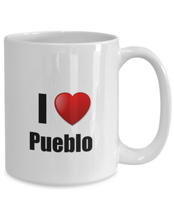 Pueblo Mug I Love City Lover Pride Funny Gift Idea for Novelty Gag Coffee Tea Cup-Coffee Mug