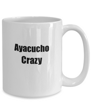 Load image into Gallery viewer, Funny Ayacucho Crazy Mug Musician Gift Instrument Player Present Coffee Tea Cup-Coffee Mug