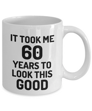 Load image into Gallery viewer, 60th Birthday Mug 60 Year Old Anniversary Bday Funny Gift Idea for Novelty Gag Coffee Tea Cup-[style]