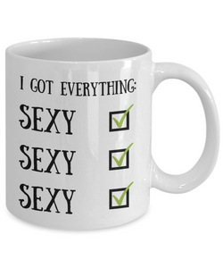 Sexy Boyfriend Mug Funny Gift for Girlfriend Gag Husband Present Wife Joke Coffee Tea Cup-Coffee Mug