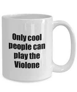 Violone Player Mug Musician Funny Gift Idea Gag Coffee Tea Cup-Coffee Mug
