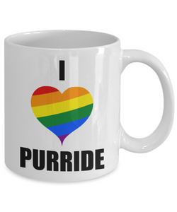 Purride Cat Mug Funny Gift Idea for Novelty Gag Coffee Tea Cup-Coffee Mug
