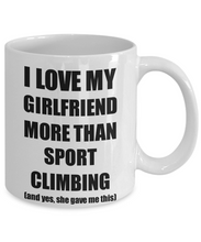 Load image into Gallery viewer, Sport Climbing Boyfriend Mug Funny Valentine Gift Idea For My Bf Lover From Girlfriend Coffee Tea Cup-Coffee Mug