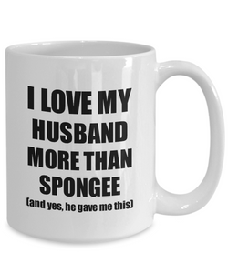 Spongee Wife Mug Funny Valentine Gift Idea For My Spouse Lover From Husband Coffee Tea Cup-Coffee Mug