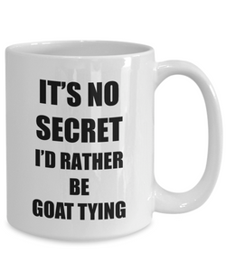 Goat Tying Mug Sport Fan Lover Funny Gift Idea Novelty Gag Coffee Tea Cup-Coffee Mug