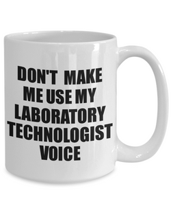 Laboratory Technologist Mug Coworker Gift Idea Funny Gag For Job Coffee Tea Cup Voice-Coffee Mug