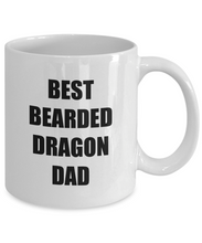 Load image into Gallery viewer, Bearded Dragon Dad Mug Lizard Lover Reptile Funny Gift Idea for Novelty Gag Coffee Tea Cup-Coffee Mug