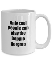Load image into Gallery viewer, Doppio Borgato Player Mug Musician Funny Gift Idea Gag Coffee Tea Cup-Coffee Mug