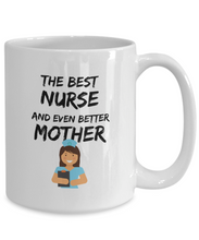 Load image into Gallery viewer, Nurse Mom Mug Best Mother Funny Gift for Mama Novelty Gag Coffee Tea Cup-Coffee Mug