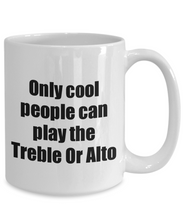 Load image into Gallery viewer, Treble Or Alto Player Mug Musician Funny Gift Idea Gag Coffee Tea Cup-Coffee Mug