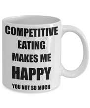 Load image into Gallery viewer, Competitive Eating Mug Lover Fan Funny Gift Idea Hobby Novelty Gag Coffee Tea Cup-Coffee Mug