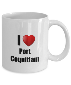 Port Coquitlam Mug I Love City Lover Pride Funny Gift Idea for Novelty Gag Coffee Tea Cup-Coffee Mug