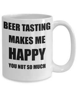 Beer Tasting Mug Lover Fan Funny Gift Idea Hobby Novelty Gag Coffee Tea Cup-Coffee Mug