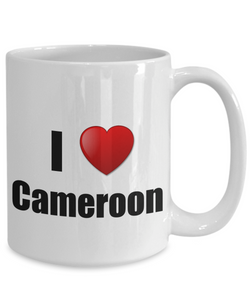 Cameroon Mug I Love Funny Gift Idea For Country Lover Pride Novelty Gag Coffee Tea Cup-Coffee Mug