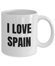 Load image into Gallery viewer, I Love Spain Mug Funny Gift Idea Novelty Gag Coffee Tea Cup-Coffee Mug