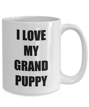 Load image into Gallery viewer, I Love My Grandpuppy Mug Funny Gift Idea Novelty Gag Coffee Tea Cup-Coffee Mug