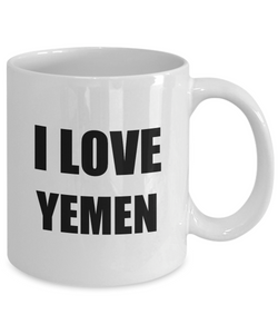I Love Yemen Mug Funny Gift Idea Novelty Gag Coffee Tea Cup-Coffee Mug