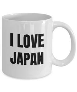 I Love Japan Mug Funny Gift Idea Novelty Gag Coffee Tea Cup-Coffee Mug