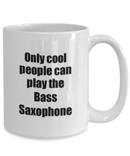 Load image into Gallery viewer, Bass Saxophone Player Mug Musician Funny Gift Idea Gag Coffee Tea Cup-Coffee Mug