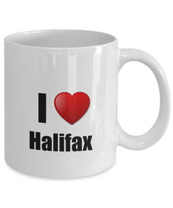 Halifax Mug I Love City Lover Pride Funny Gift Idea for Novelty Gag Coffee Tea Cup-Coffee Mug