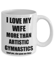 Load image into Gallery viewer, Artistic Gymnastics Husband Mug Funny Valentine Gift Idea For My Hubby Lover From Wife Coffee Tea Cup-Coffee Mug
