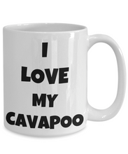 Load image into Gallery viewer, I Love My Cavapoo Mug Funny Gift Idea Novelty Gag Coffee Tea Cup-Coffee Mug