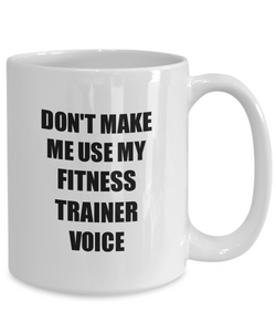 Fitness Trainer Mug Coworker Gift Idea Funny Gag For Job Coffee Tea Cup-Coffee Mug