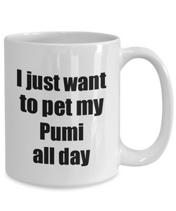 Pumi Mug Dog Lover Mom Dad Funny Gift Idea For Novelty Gag Coffee Tea Cup-Coffee Mug