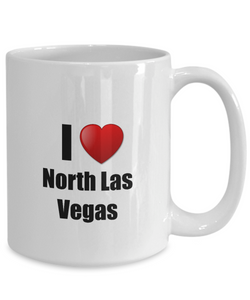 North Las Vegas Mug I Love City Lover Pride Funny Gift Idea for Novelty Gag Coffee Tea Cup-Coffee Mug