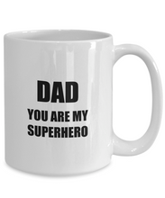Load image into Gallery viewer, My Superhero Dad Mug Funny Gift Idea for Novelty Gag Coffee Tea Cup-Coffee Mug