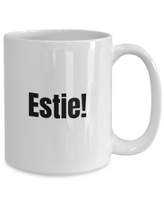 Load image into Gallery viewer, Estie Mug Quebec Swear In French Expression Funny Gift Idea for Novelty Gag Coffee Tea Cup-Coffee Mug