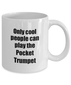 Pocket Trumpet Player Mug Musician Funny Gift Idea Gag Coffee Tea Cup-Coffee Mug