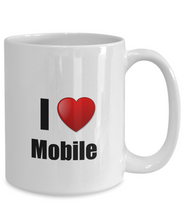 Load image into Gallery viewer, Mobile Mug I Love City Lover Pride Funny Gift Idea for Novelty Gag Coffee Tea Cup-Coffee Mug