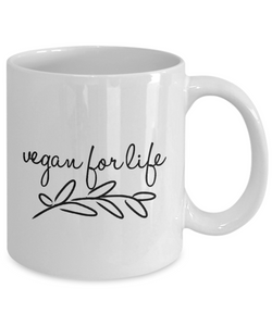 Vegan for Life Mug-Coffee Mug