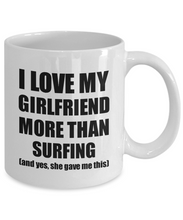 Load image into Gallery viewer, Surfing Boyfriend Mug Funny Valentine Gift Idea For My Bf Lover From Girlfriend Coffee Tea Cup-Coffee Mug