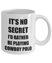 Load image into Gallery viewer, Cowboy Polo Mug Sport Fan Lover Funny Gift Idea Novelty Gag Coffee Tea Cup-Coffee Mug