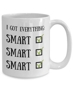 Smart Boyfriend Mug Funny Gift for Girlfriend Gag Husband Present Wife Joke Coffee Tea Cup-Coffee Mug
