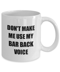 Bar Back Mug Coworker Gift Idea Funny Gag For Job Coffee Tea Cup-Coffee Mug
