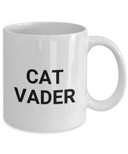Load image into Gallery viewer, Cat Vader Mug Funny Gift Idea for Novelty Gag Coffee Tea Cup-[style]