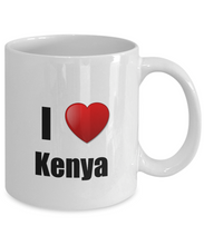Load image into Gallery viewer, Kenya Mug I Love Funny Gift Idea For Country Lover Pride Novelty Gag Coffee Tea Cup-Coffee Mug
