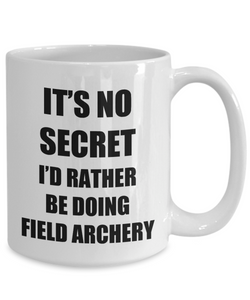 Field Archery Mug Sport Fan Lover Funny Gift Idea Novelty Gag Coffee Tea Cup-Coffee Mug