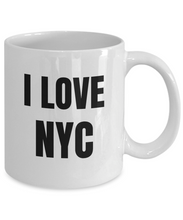 Load image into Gallery viewer, I Love Nyc Mug Ny New York Funny Gift Idea Novelty Gag Coffee Tea Cup-Coffee Mug
