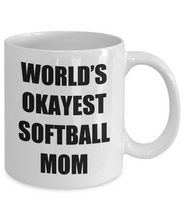 Load image into Gallery viewer, Softball Mom Mug Funny Gift Idea for Novelty Gag Coffee Tea Cup-Coffee Mug