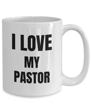Load image into Gallery viewer, I Love My Pastor Mug Funny Gift Idea Novelty Gag Coffee Tea Cup-Coffee Mug