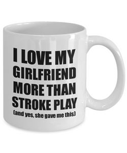 Stroke Play Boyfriend Mug Funny Valentine Gift Idea For My Bf Lover From Girlfriend Coffee Tea Cup-Coffee Mug